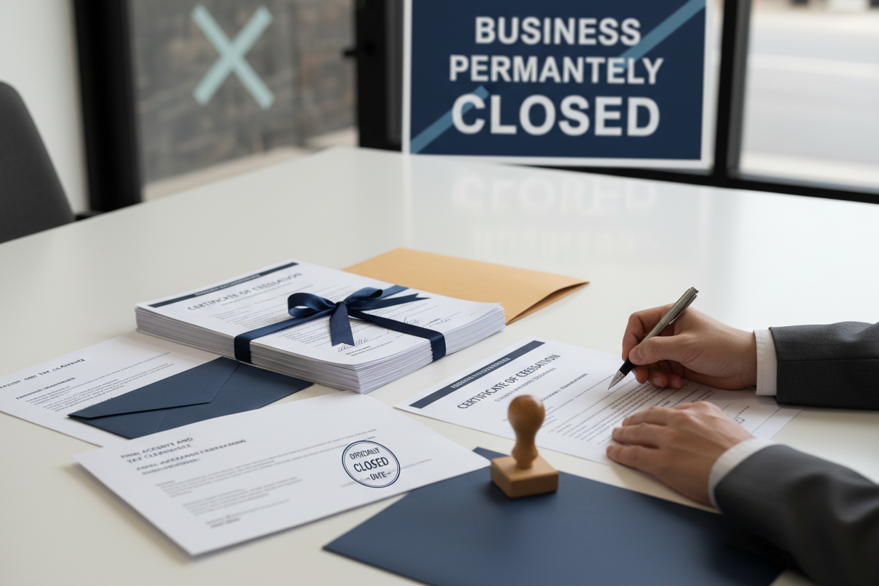 DEREGISTER BUSINESS